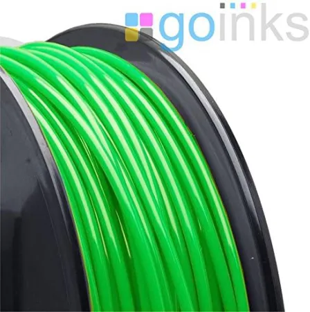 Go Inks 1kg Green 1.75mm PLA 3D Printer Filament Spool