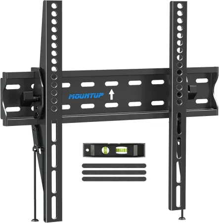 MOUNTUP Tilting TV Wall Mount Bracket for 26-55 Inch Flat Screen TVs/Curved TVs, Low Profile TV Wall Mount TV Bracket - 