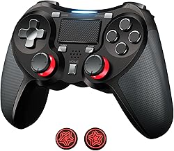 TERIOS Wireless Controller for PS4/PS4 Pro/PS4 Slim, (No Drift) Pro Game Controller with Hall Effect Joystick/Built-in S