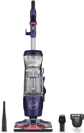 Hoover Power Drive Bagless Multi Floor Upright Vacuum Cleaner with Swivel Steering, for Pet Hair, UH74210M, Purple