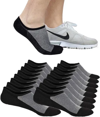 No Show Socks Ankle Low Cut Socks for Mens, Non Slip, 8 Pairs 16 Pairs