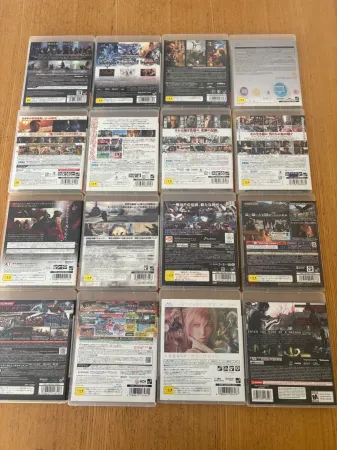 Lot of 16 PlayStation 3 Games from Japan