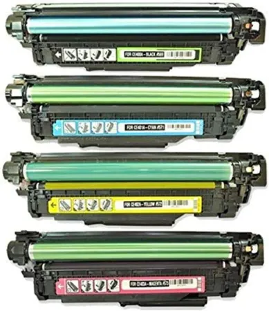 Generic Remanufactured Toner Cartridge Replacement for HP 507A ( Black,Cyan,Magenta,Yellow , 4-Pack )