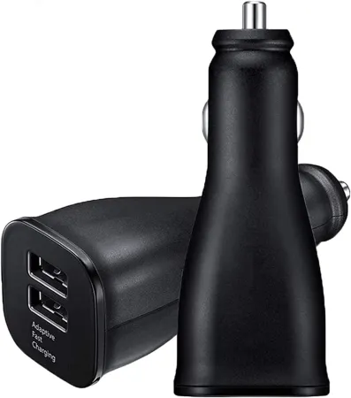 Samsung Adaptive Fast Charging Dual-Port Car Charger [2-Pack] for Samsung Galaxy S23/S23+/S23 Ultra /S22/S22+/S22 Ultra 