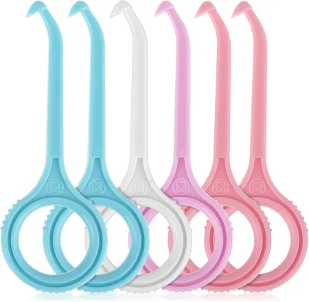 TIESOME 6Pcs Aligner Removal Tool, Invisible Tooth Removal Aligner Removal Tool Kits Aligner Tooth Hook Oral Corrector R