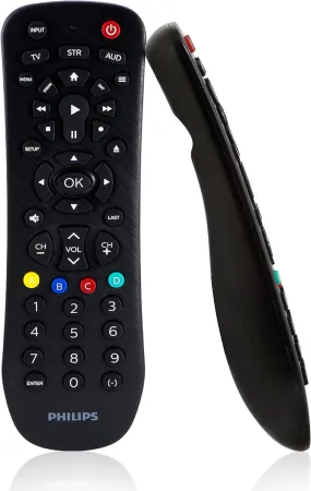 Philips Universal Remote Control Replacement for Samsung, Vizio, LG, Sony, Sharp, Roku, Apple TV, RCA, Panasonic, Smart 