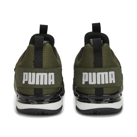 PUMA Axelion Refresh Green Moss Black Laufschuhe Größe EU 43 NEU