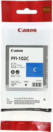 Canon Ink Tank PFI-102C 130 Milliliter