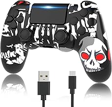 SZDILONG Wireless Controller for PS4 Gamepad Compatible with Playstation 4/Pro/Slim/PC,Double Shock/Bluetooth/Touchpad/S