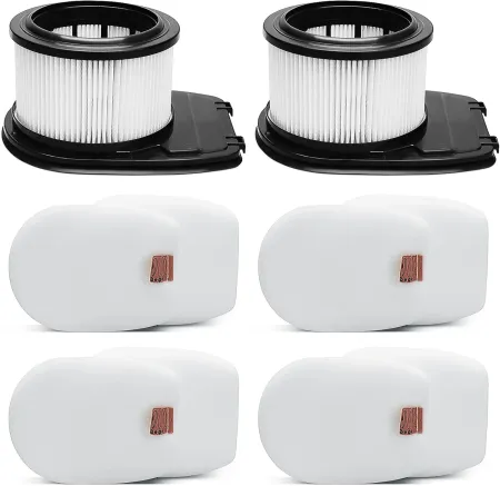 LANROON IZ662H Filter for Shark IZ662H IZ682H Vertex Pro Lightweight Cordless Stick Vacuum, Part XHFIZ500 & XFFKIZ600, 2