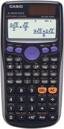 Casio fx-300ES PLUS Scientific Calculator, Black