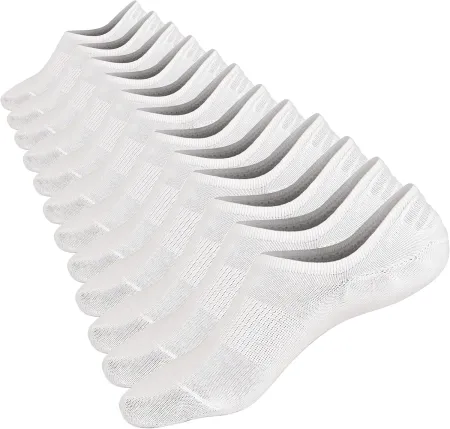 No Show Sock Low Cut Ankle Short Socks for Men/Women Basic Casual Anti-skid Cotton Socks with Non Slip Grips