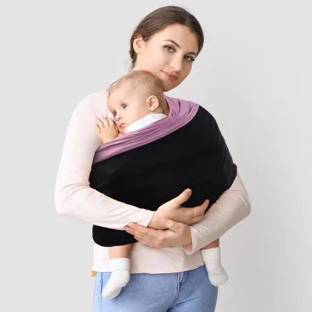 Baby Wrap Carrier, Unisex Baby Carrier Sling, Lightweight and Easy to Wear Sling Wrap, Perfect for Newborn Toddlers