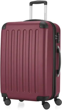 Suitcase, Burgundy, 65cm