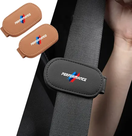 Car Seat Belt Adjuster, Universal Seatbelt Adjuster, 2 Pack Car Seat Belt Clip Shoulder Neck Protector Strap Positioner 