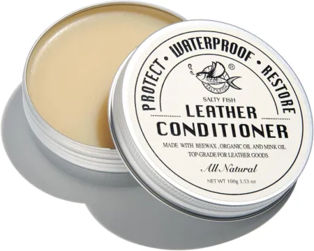 All-Natural Leather Conditioner and Cleaner,Made with Mink Oil Beeswax,Protect Soften Waterproof Leather Furniture,Car S
