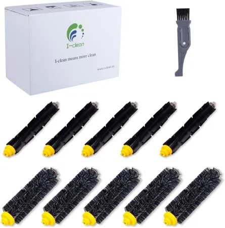 I clean Roomba Replenishment Kits, 10 Packs Brush Accessories Parts Compatible with iRobot Roomba 650 675 690 770 780 79