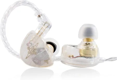 YINYOO TANGZU Wan er in Ear Monitor Headphone, HiFi Wired Earbuds for Musician Audiophile,10mm Dynamic Driver in-Ear Ear