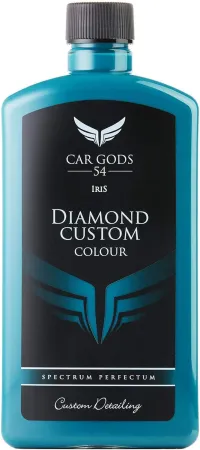 Car Gods Iris Custom Color Turquoise 3-in-1 Polish Wax Color Restorer & Scratch Remover, 17fl Oz - 16 Colors Available