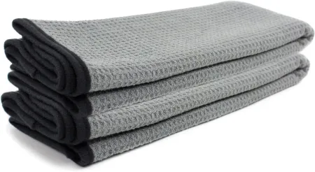 Auto 879-2 Professional Microfiber Waffle Drying Towel, 25 in. x 36 in, 2-Pack