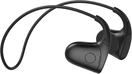 Smof Bone Conduction Headphones, Open-Ear Wireless Bluetooth 5.3 Sports Headphones with Microphone, Sweatproof and Water