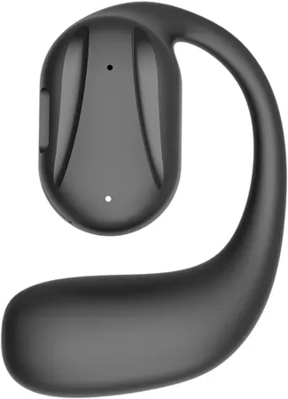 Single Ear Bluetooth Headphone Open Earbud Wireless Handsfree Headset with Microphone, Bluetooth Earpiece