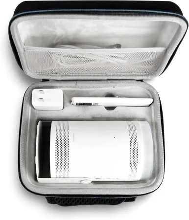 Samsung the freestyle projector Carrying case, Hard EVA Portable Storage Case Perfectly fits with The Freestyle Projecto