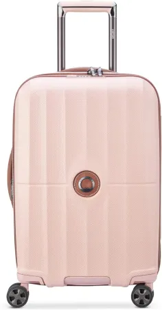 St. Tropez Hardside Expandable Luggage with Spinner Wheels, Pink, Checked-Large 28 Inch