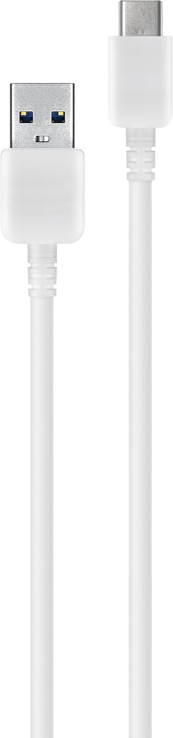 Samsung EP-DN930CWEGUS USB-C to USB-A Sync and Transfer Cable, 1 Meter, Retail Packaging, White
