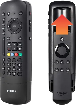 Philips Universal Remote Control for Fire TV Fire Stick Slide-in Cradle Fire Stick Remote Replacement for use as Samsung