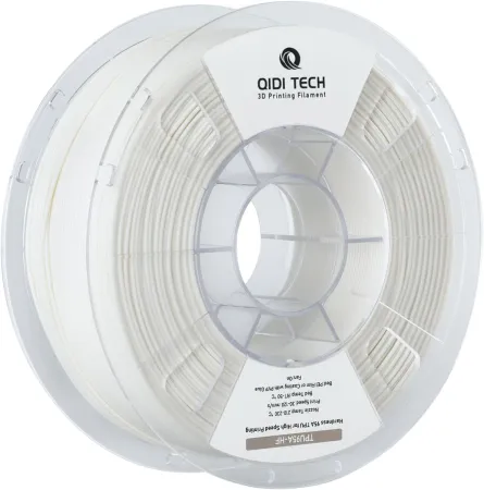 R QIDI TECHNOLOGY TPU 95A High Flow Filament 1.75mm，TPU95A-HF Flexible 3D Printer Filament Fit Most FDM 3D Printers，High