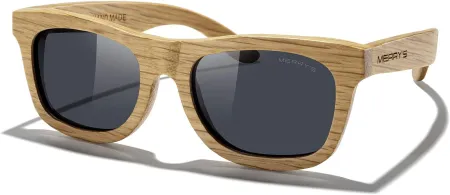 Men Wooden Polarized Sunglasses 100% UV vintage Eyewear S5140