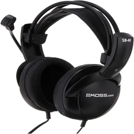 Koss SB-40 Double Muff Headphones with Dynamic Mike