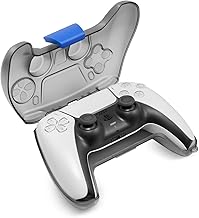 tomtoc Protective Case for PS5 Controller, Hard Shell Joystick Protector for Playstation 5 DualSense Wireless Remote, Sh