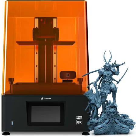 phrozen Sonic Mighty 8K LCD Resin 3D Printer, Monochrome/Mono LCD Screen, Mass-Produce 3D Printed Models with Ultra-high