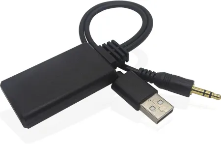 Bluetooth Adapter Compatibility with BMW Mini Cooper Aux 3.5 Cellphone Play HiFi Music