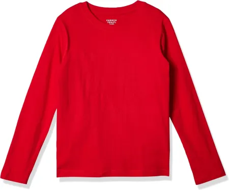 Boys Long Sleeve Crewneck Tee T-Shirt