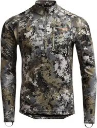 Gear Men's Core Midweight Zip-T Long Sleeve Hunting Shirt