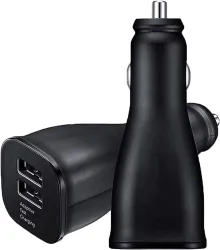 Samsung Adaptive Fast Charging Dual-Port Car Charger [2-Pack] for Samsung Galaxy S23/S23+/S23 Ultra /S22/S22+/S22 Ultra 