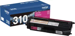Brother TN310M Magenta Toner Cartridge for Brother Laser Printer Toner
