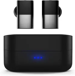 Status Audio Between Pro True Wireless Earbuds - Small Charging Case - 4 Microphones - Hybrid Triple Driver - 12 + 36 Ho