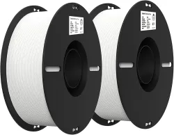 Creality 3D Printer Filament, PLA Filament 1.75mm Bundle 2Kg for 3D Printing, Ender PLA Filament No-Tangling, Strong Bon