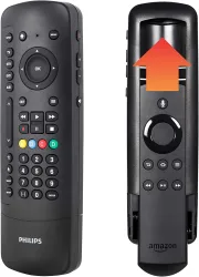Philips Universal Remote Control for Fire TV Fire Stick Slide-in Cradle Fire Stick Remote Replacement for use as Samsung