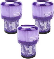 Hechuang 3 Pack Vacuum Filters Replacement for Dyson Vacuum V11, V11 Torque Drive Vacuum and V11 Animal. Compare to Part